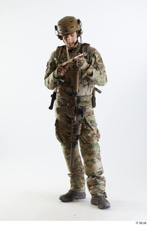 Photos Frankie Perry Army USA Recon - Poses standing whole…